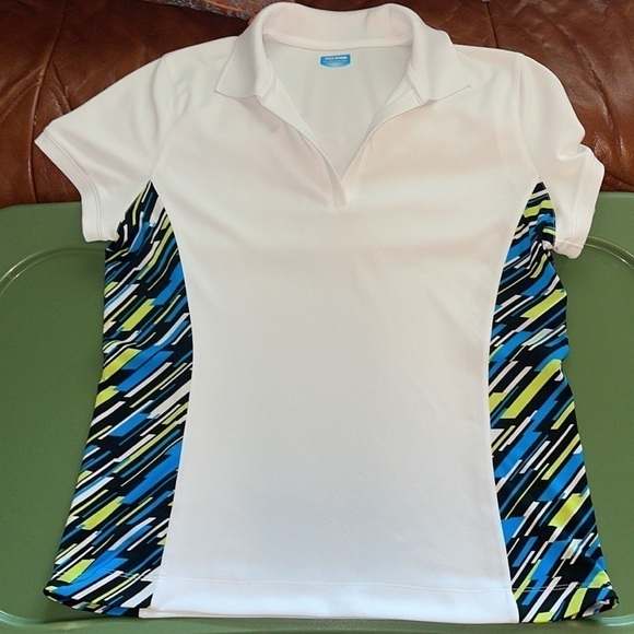 PGA TOUR Golf Polo Ladies Short Sleeve Sz. L - Picture 6 of 12